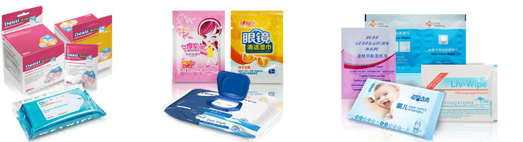 各类湿巾包装生产线